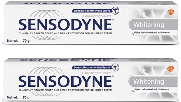 SENSODYNE WHITENING TOOTHPASTE 70GX2 Toothpaste