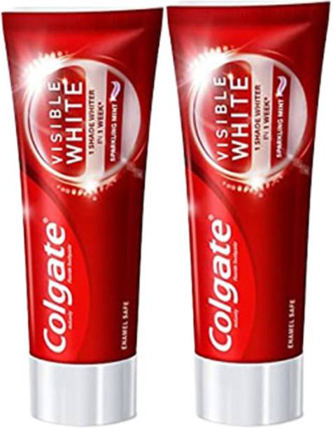 Colgate Visible White(100Gm Each) Toothpaste