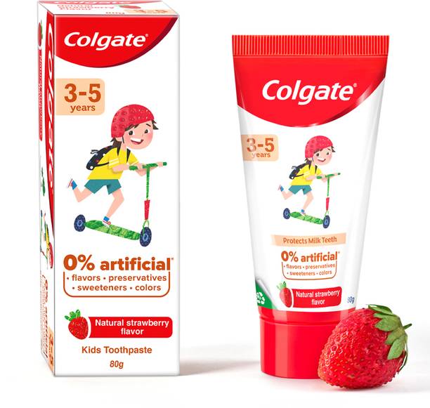 Colgate Kids (3-5 years) Natural Strawberry Flavour Toothpaste