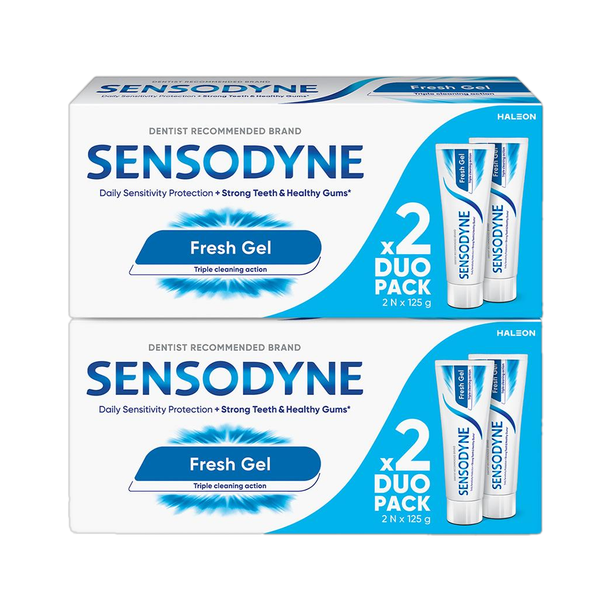SENSODYNE Fresh Gel Combo| for daily sensitivity protection Toothpaste
