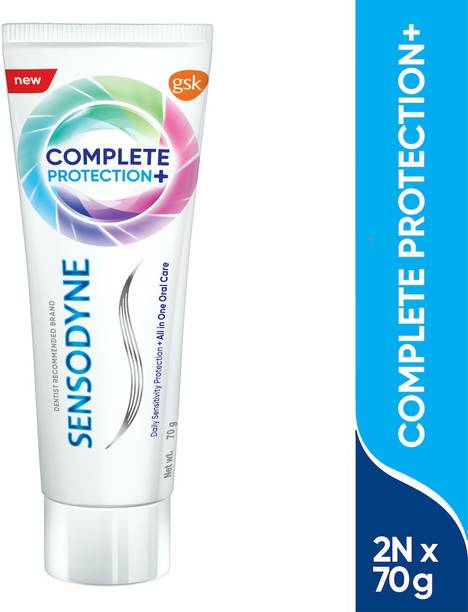 SENSODYNE Complete Protection+ Combo pack, All in One daily oral care Toothpaste