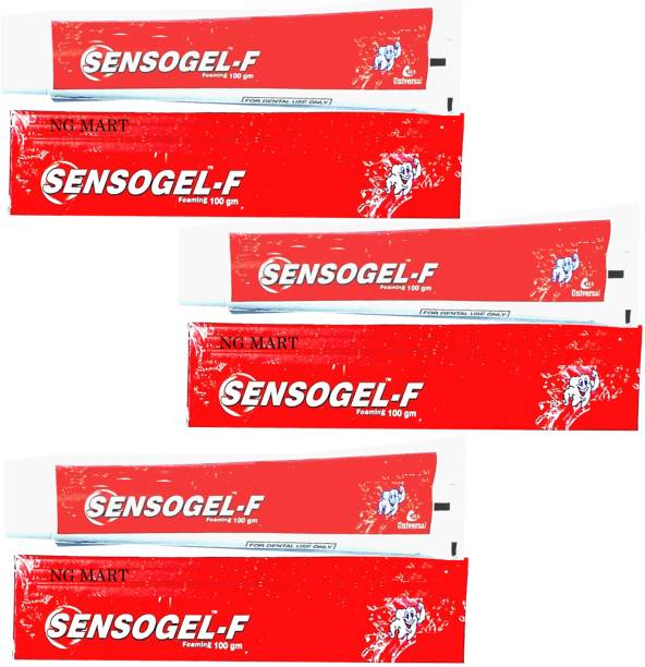 NG MART NG SENSOGEL F TOOTHPASTE PACK OF - 3 Toothpaste