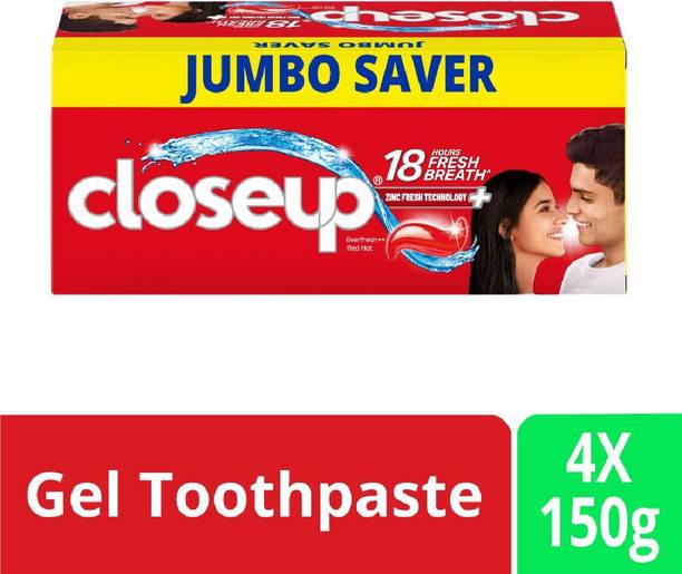 Closeup Long lasting 18 Hours Fresh Breath & White Teeth Toothpaste