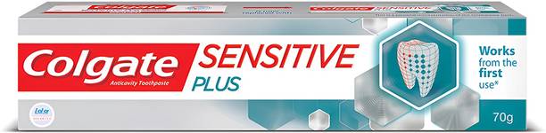 Colgate Sensitive Plus Enamel Repair & Cavity Protection 70g (Pack of 1, 70g each) Toothpaste