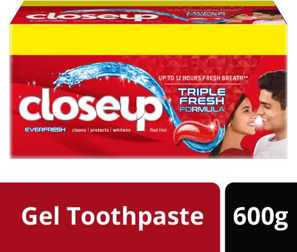Closeup Long lasting 18 Hours Of Fresh Breath & White Teeth Toothpaste