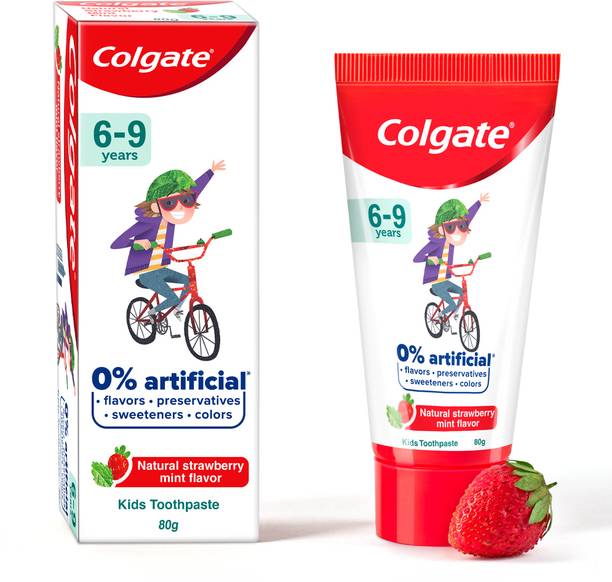 Colgate Kids (6-9 years) Natural Strawberry Mint Flavour Toothpaste