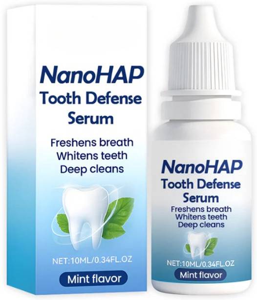 HELIXPRISM Nanohap Tooth Defense Serum Enamel Care Formula Helps Strengthen Protect Teeth Toothpaste