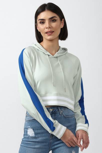 Casual Regular Sleeves Color Block Women Green Top