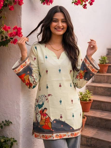 Contemporary printed ethnic fashion