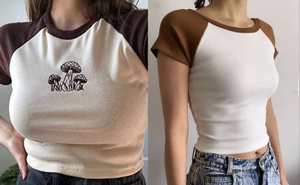 Pack of 2 Party Regular Sleeves Self Design Women Multicolor Top