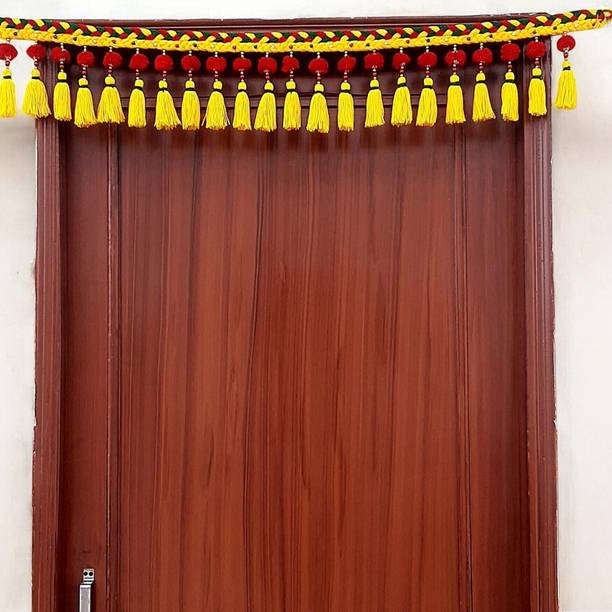 सात्विक क्रिएशंस Authentic Handcrafted Toran: Celebrating India's Artistic Heritage तोरन