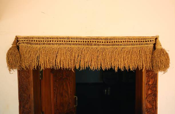 USIRA Paddy Door Toran with 250 Gram Paddy Hangings Combo,3.5 Feet Bathada Torana Toran