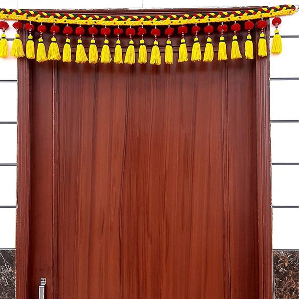 SATVIK CREATIONS Authentic Handcrafted Toran: Celebrating India's Artistic Heritage Toran