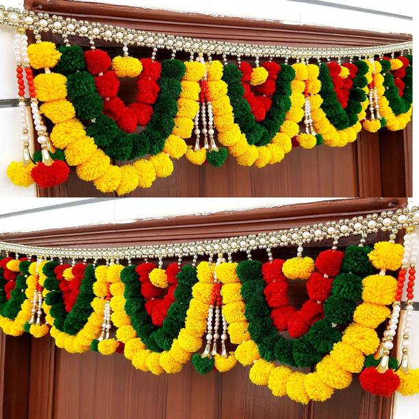 SATVIK CREATIONS Authentic Handcrafted Toran: Celebrating India's Artistic Heritage Toran