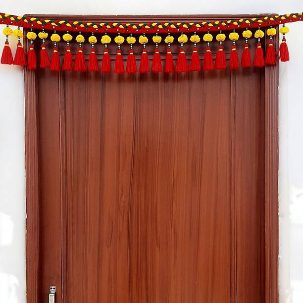 सात्विक क्रिएशंस Authentic Handcrafted Toran: Celebrating India's Artistic Heritage तोरन