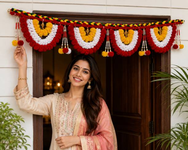 SATVIK CREATIONS Authentic Handcrafted : Celebrating India's Artistic Heritage Toran