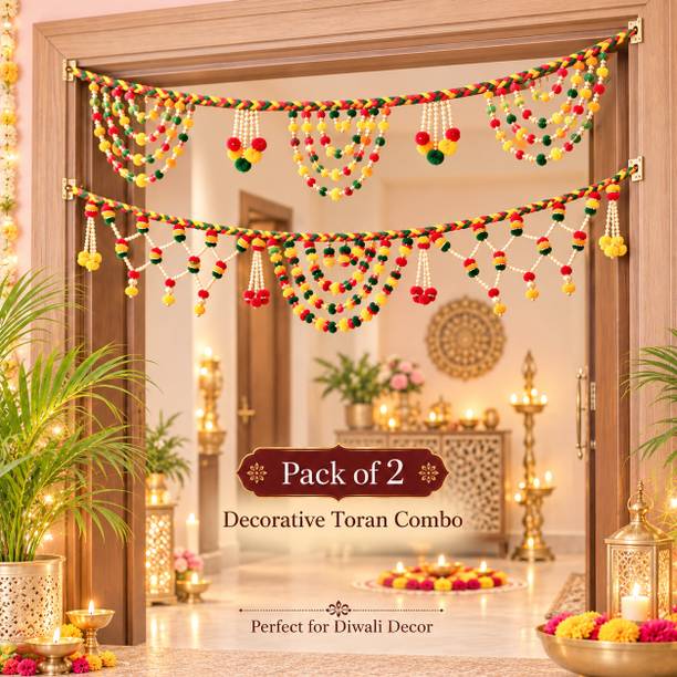 Sazavat store toran|toran for door|pooja decoration items|decoration items for puja Toran