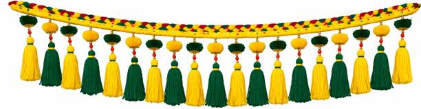 SATVIK CREATIONS Authentic Handcrafted Toran: Celebrating India's Artistic Heritage Toran