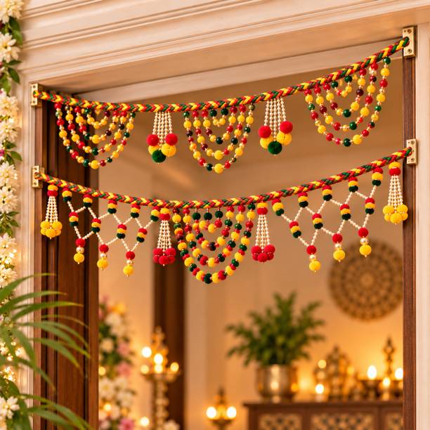 Abhimanyu Enterprises toran|toran for door|pooja decoration items|decoration items for puja Toran