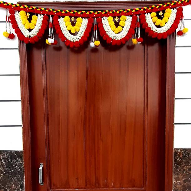 सात्विक क्रिएशन्स Authentic Handcrafted Toran: Celebrating India's Artistic Heritage तोरन