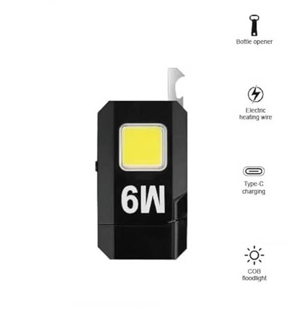 Xydrozen Waterproof Windproof Plasma Lighter Flashlight Torch