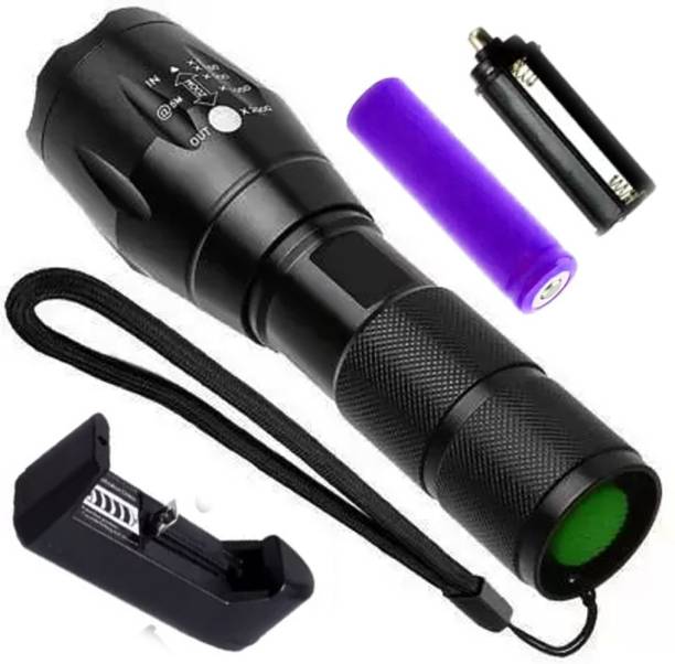 SmaaLL SUn New Rechargeable Zoomable Waterproof 5Modes Flash Light Torch Torch