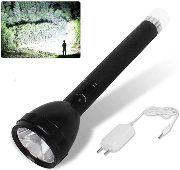 Jackcleen Torch New 2in1 2 Mode 50W Torch Flashlight with Dual LED Torch Torch