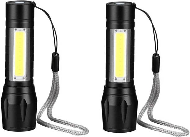 BRIGHT LIGHT ONLITE Portable Aluminum COB Tactical Torch Waterproof LED USB Rechargeable Torch Torch