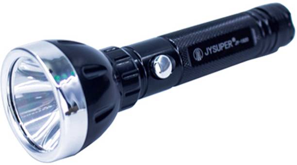 JY-SUPER Stylish Rechargeable Portable Torch Bright LED Light Torch