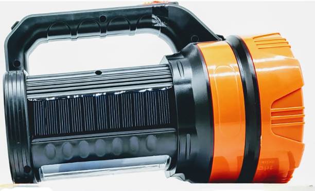 iDOLESHOP AC &amp; SOLAR RECHARGEABLE WITH SMD TUBE EMERGENCY LIGHT TORCH Torch