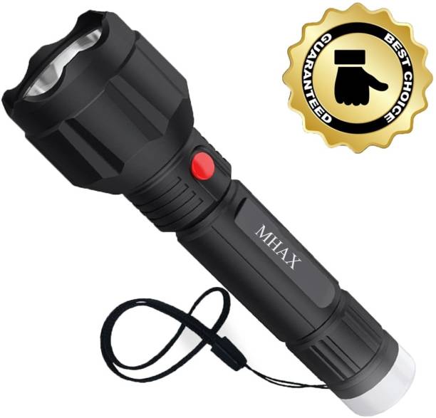 MHAX 100X Brite light Rechargeable High Power Long_Distance Search Light with 2 Mode1 Torch
