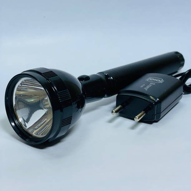 JY-SUPER Rechargeable 2 Mode High Power Torch LED Bright Handheld Light Torch