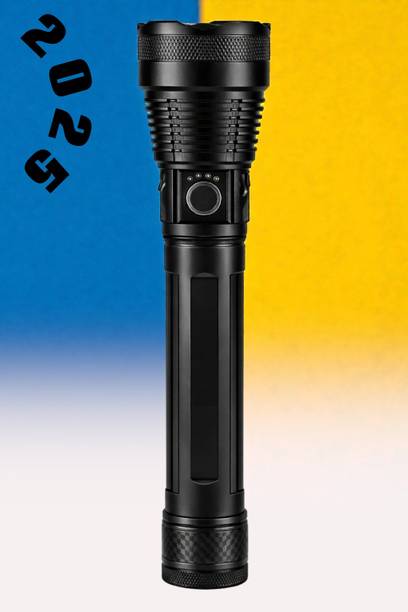 Sagaft A13 Heavy Duty LED Torch Light Strong Beam, Du...