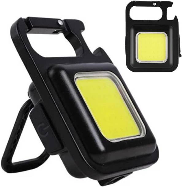 MYORA 1000 Lumen Rechargeable Cob Keychain Work Light with 4 Lighting Modes LED Front Light