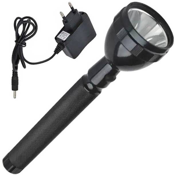 SmaaLL SUn Everday Use Rechargeable Led Flash Light Torch 2Modes Waterproof Torch