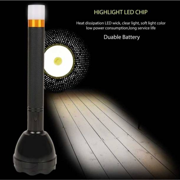 99Drops Long Range Torch 1-Km high power &amp; Dual POWER Battery Torch Torch
