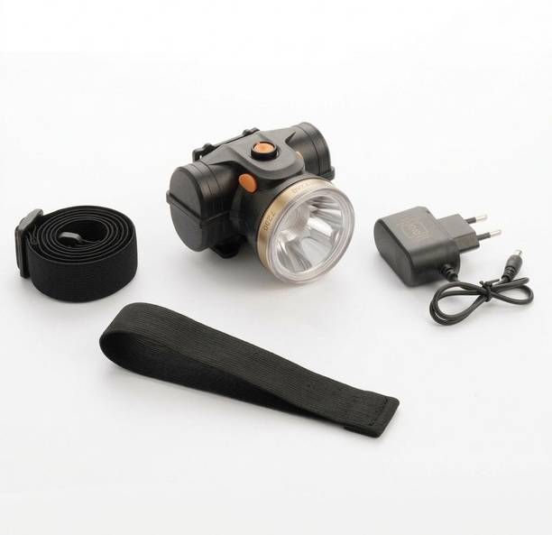 Crostal Fiber Body Rechargeable High Power Fully Waterproof Head lamp Torch