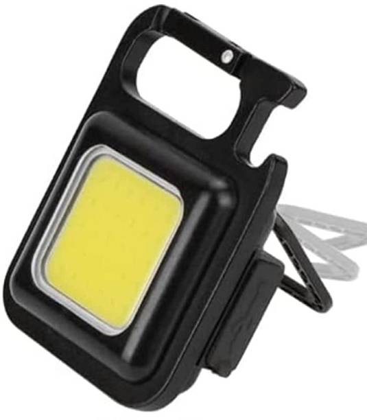 MHAX COB Flashlights Bright Rechargeable Keychain_Mini Flashlight 3_Light Modes Torch