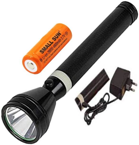 SmaaLL SUn New Rechargeable Emergency Professional Long Beam Led Flash Light Torch Torch
