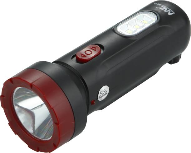 MZ M915 (RECHARGEABLE LED TORCH) 10W Laser + 3W SMD COB, 350mAh Battery Torch