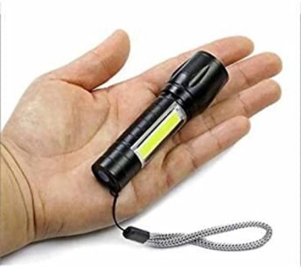MOBIRON Miltary Grade Metal Rechargeable Torch Torch (Black, 2.1 cm, Rechargeable) Torch