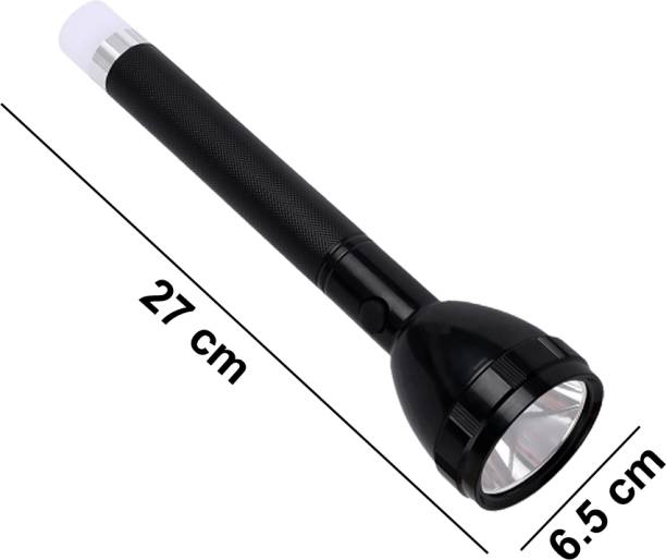ssmall sun High Quality Rechargeable Torch LED Dual Power Flash Light Torch
