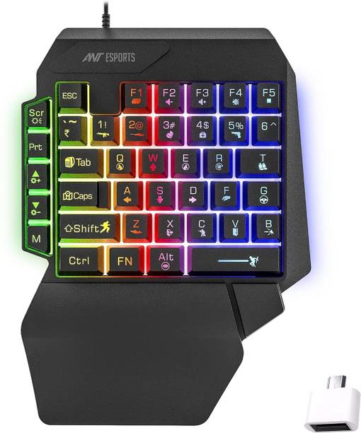 Antesports MK1001 one Handed RGB Gaming Keyboard
