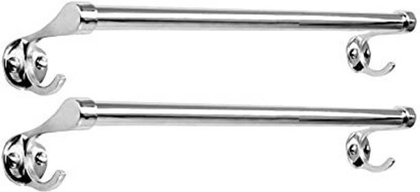 QUXOZO 24 inch 2 Bar Towel Rod