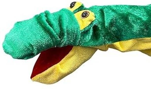 VARUSH Hand Puppets/Hand Puppets for Kid's Learning Playing/Gift for Kids (Crocodile) Hand Puppets