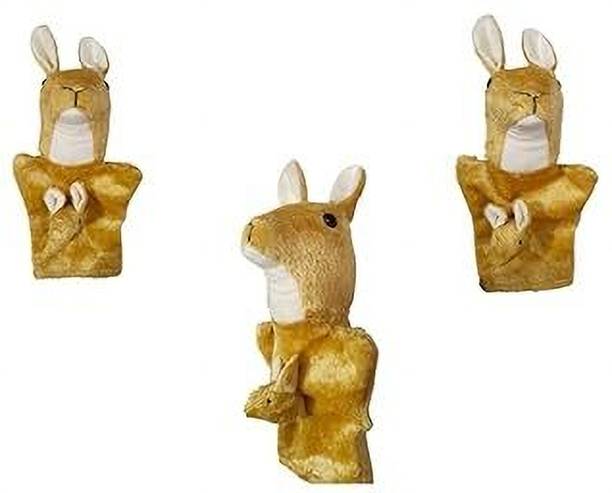 VARUSH Hand Puppets/Hand Puppets for Kid's Learning Playing (Kangaroo) Hand Puppets