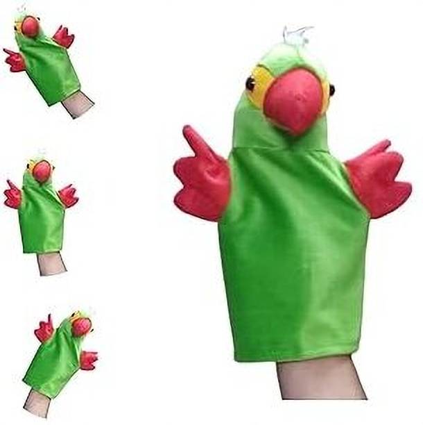 VARUSH Hand Puppets/Hand Puppets for Kid's Learning Playing/Gift for Kids (Parrot) Hand Puppets