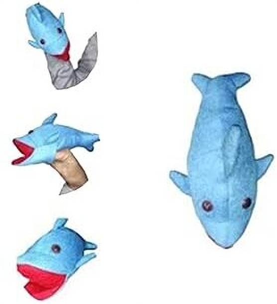 VARUSH Hand Puppets/Hand Puppets for Kid's Learning Playing/Gift for Kids (Fish) Hand Puppets