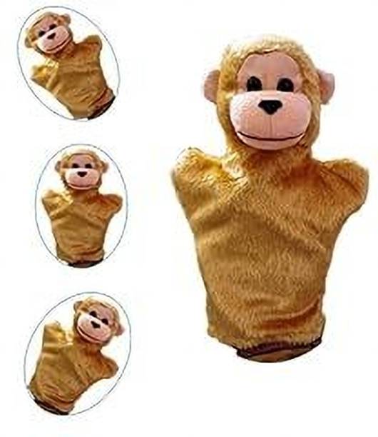 VARUSH Hand Puppets/Hand Puppets for Kid's Learning Playing/Gift for Kids (Monkey) Hand Puppets