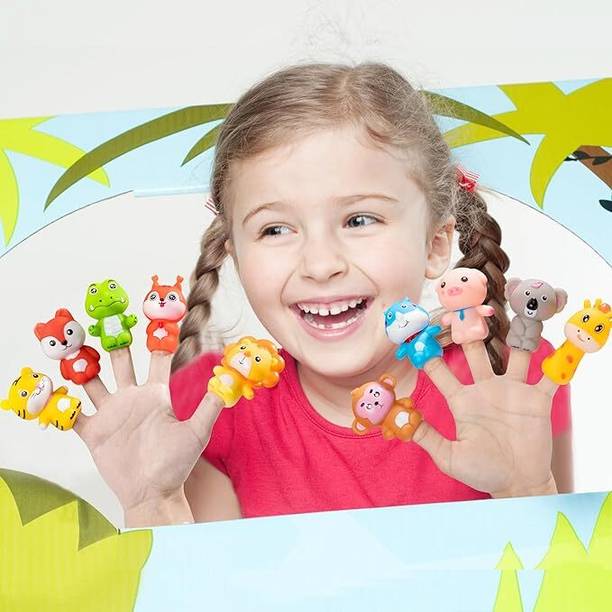 Zinnia Finger Puppets